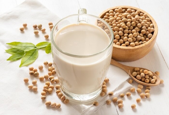 Sữa đậu nành là một trong những thức uống giàu protein